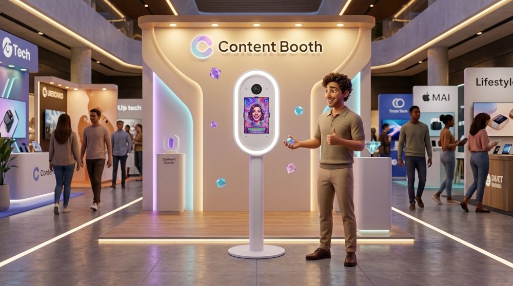 Tótem Booth en un evento familiar